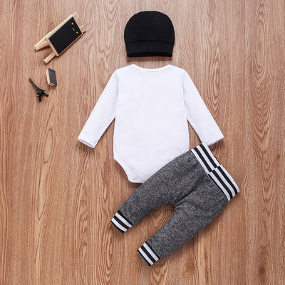 Infant Baby Boy Cotton Sets Long Sleeve