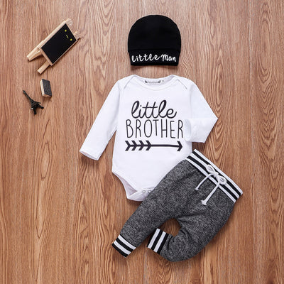 Infant Baby Boy Cotton Sets Long Sleeve
