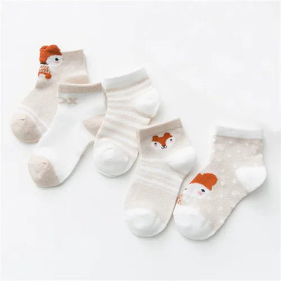 5Pairs/lot 0-24M Infant Baby Socks Baby Socks for Boys Girls Cotton AliExpress