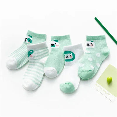 5Pairs/lot 0-24M Infant Baby Socks Baby Socks for Boys Girls Cotton AliExpress
