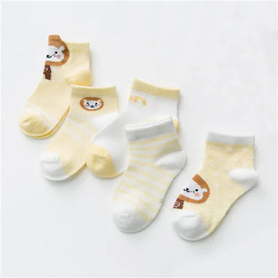 5Pairs/lot 0-24M Infant Baby Socks Baby Socks for Boys Girls Cotton AliExpress