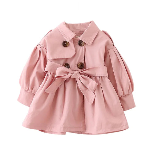 Fashion Baby Trench Coat Cotton Autumn Spring Baby Girl Clothes Kids AliExpress