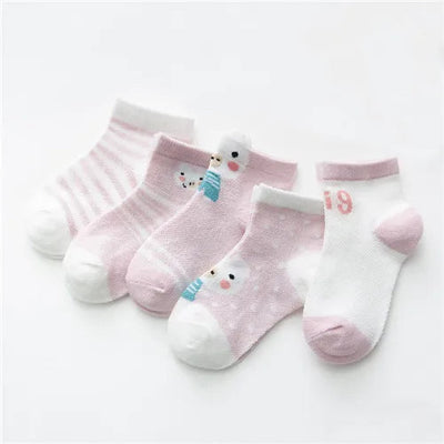 5Pairs/lot 0-24M Infant Baby Socks Baby Socks for Boys Girls Cotton AliExpress