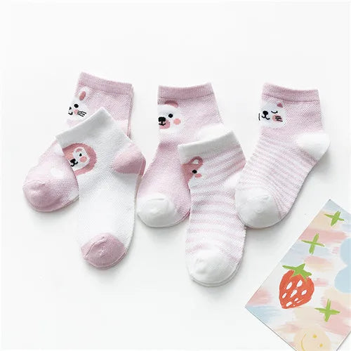 5Pairs/lot 0-24M Infant Baby Socks Baby Socks for Boys Girls Cotton AliExpress