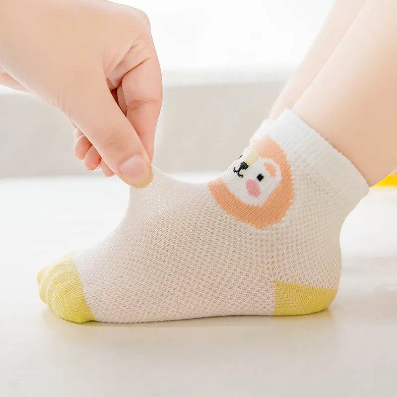 5Pairs/lot 0-24M Infant Baby Socks Baby Socks for Boys Girls Cotton AliExpress