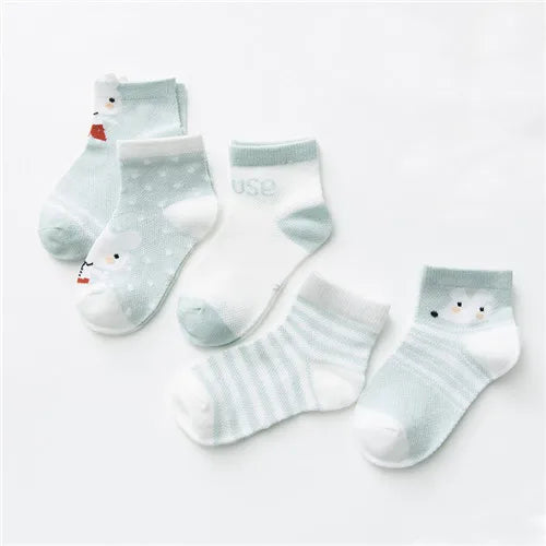 5Pairs/lot 0-24M Infant Baby Socks Baby Socks for Boys Girls Cotton AliExpress