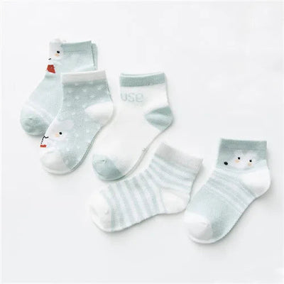 5Pairs/lot 0-24M Infant Baby Socks Baby Socks for Boys Girls Cotton AliExpress