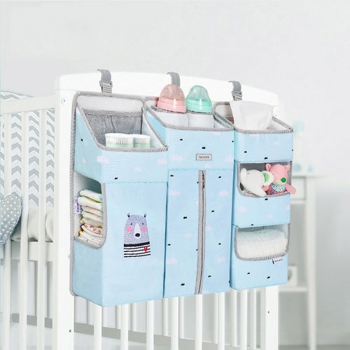 Baby Diaper Caddy with Dividers Maroon Chronos