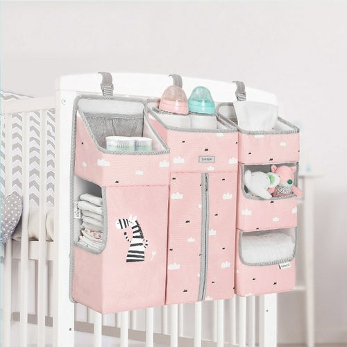 Baby Diaper Caddy with Dividers Maroon Chronos