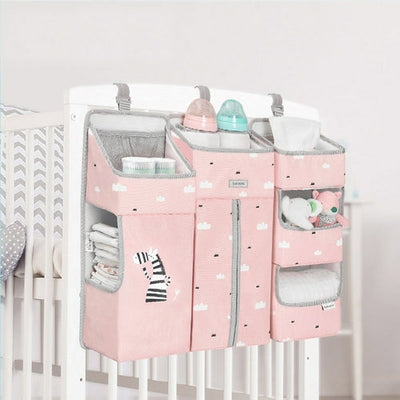 Baby Diaper Caddy with Dividers Maroon Chronos