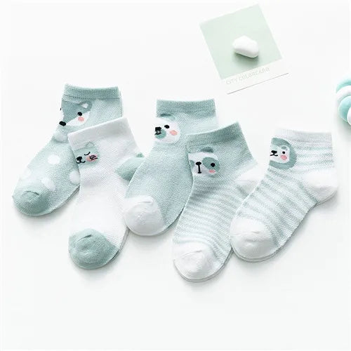 5Pairs/lot 0-24M Infant Baby Socks Baby Socks for Boys Girls Cotton AliExpress