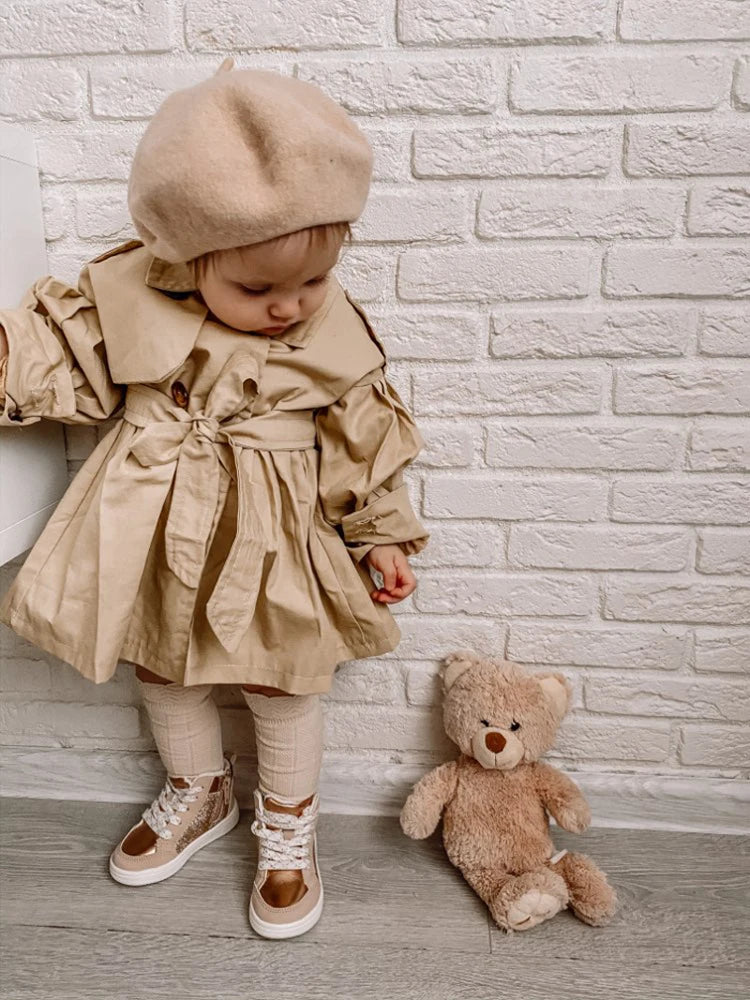 Fashion Baby Trench Coat Cotton Autumn Spring Baby Girl Clothes Kids AliExpress