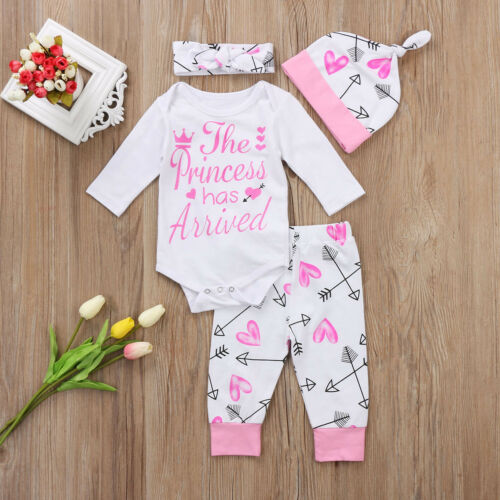 Newest 4PCS Baby Clothes New Born Infant Cute Soft Baby Girls Clothes AliExpress