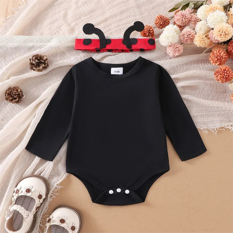Newborn Baby Girl Halloween Outfit Long Flying Sleeve Romper Bee AliExpress