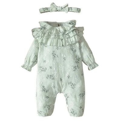 Newborn Baby Girl Spring and Autumn Bodysuit Floral Print Long Sleeve AliExpress