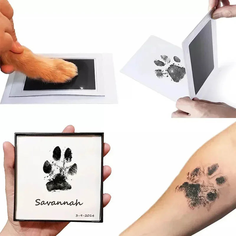 Safe Non-toxic Baby Footprints Handprint No Touch Skin Inkless Ink AliExpress