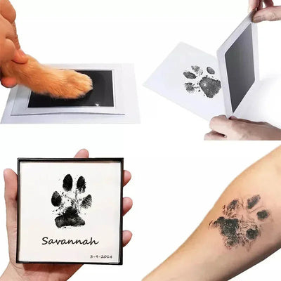 Safe Non-toxic Baby Footprints Handprint No Touch Skin Inkless Ink AliExpress