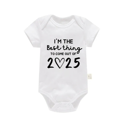 I'm the Best Thing 2025 Newborn Baby Clothes White Cotton Summer AliExpress