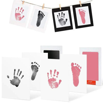 Safe Non-toxic Baby Footprints Handprint No Touch Skin Inkless Ink AliExpress