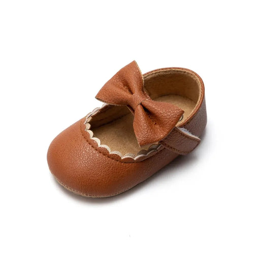 Meckior 2024 New Baby Girls Shoes Bowknot Party Dress First Walker AliExpress