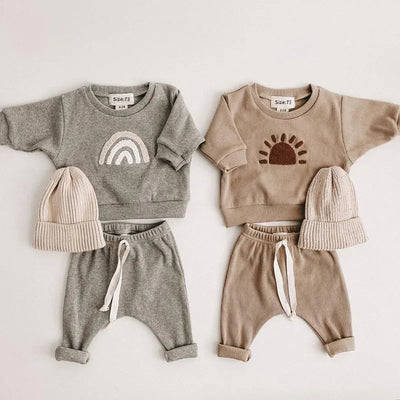Spring Autumn Baby Boy Girls Clothes Cotton Girl Clothing Sets AliExpress