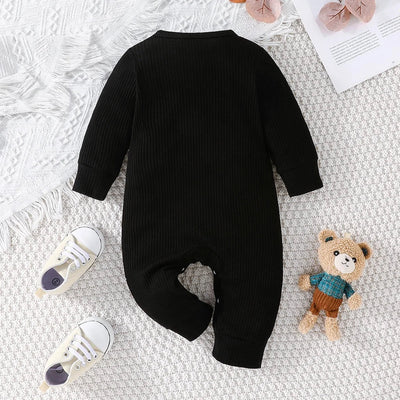 Newborn Baby Clothes 0 to 18 Months Cartoon Bear Tiny Button Onesies AliExpress