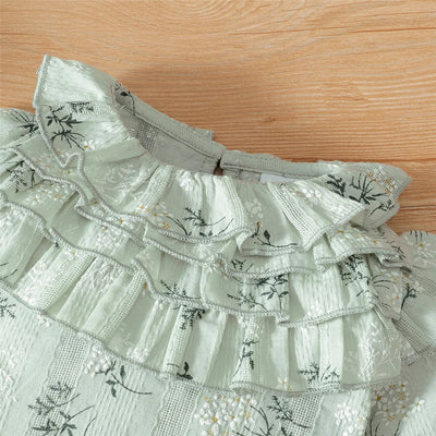 Newborn Baby Girl Spring and Autumn Bodysuit Floral Print Long Sleeve AliExpress