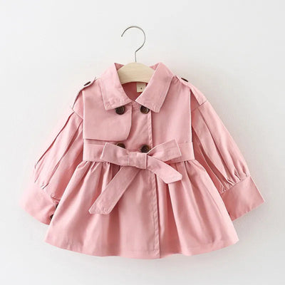 Fashion Baby Trench Coat Cotton Autumn Spring Baby Girl Clothes Kids AliExpress