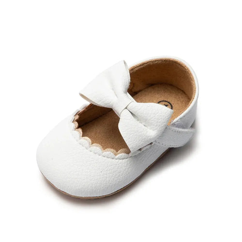 Meckior 2024 New Baby Girls Shoes Bowknot Party Dress First Walker AliExpress