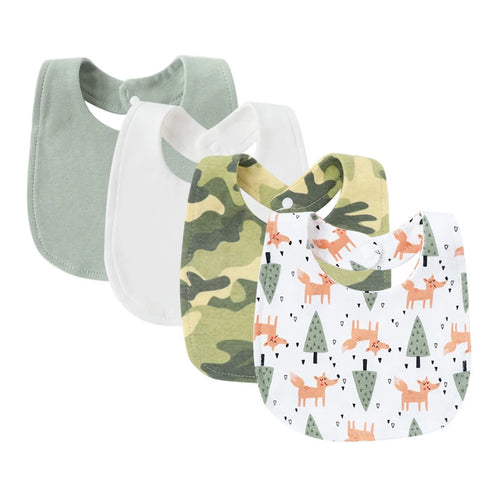 4Pcs Baby Bibs Burp Clothes Cartoon Newborn Saliva Towels for Girls AliExpress