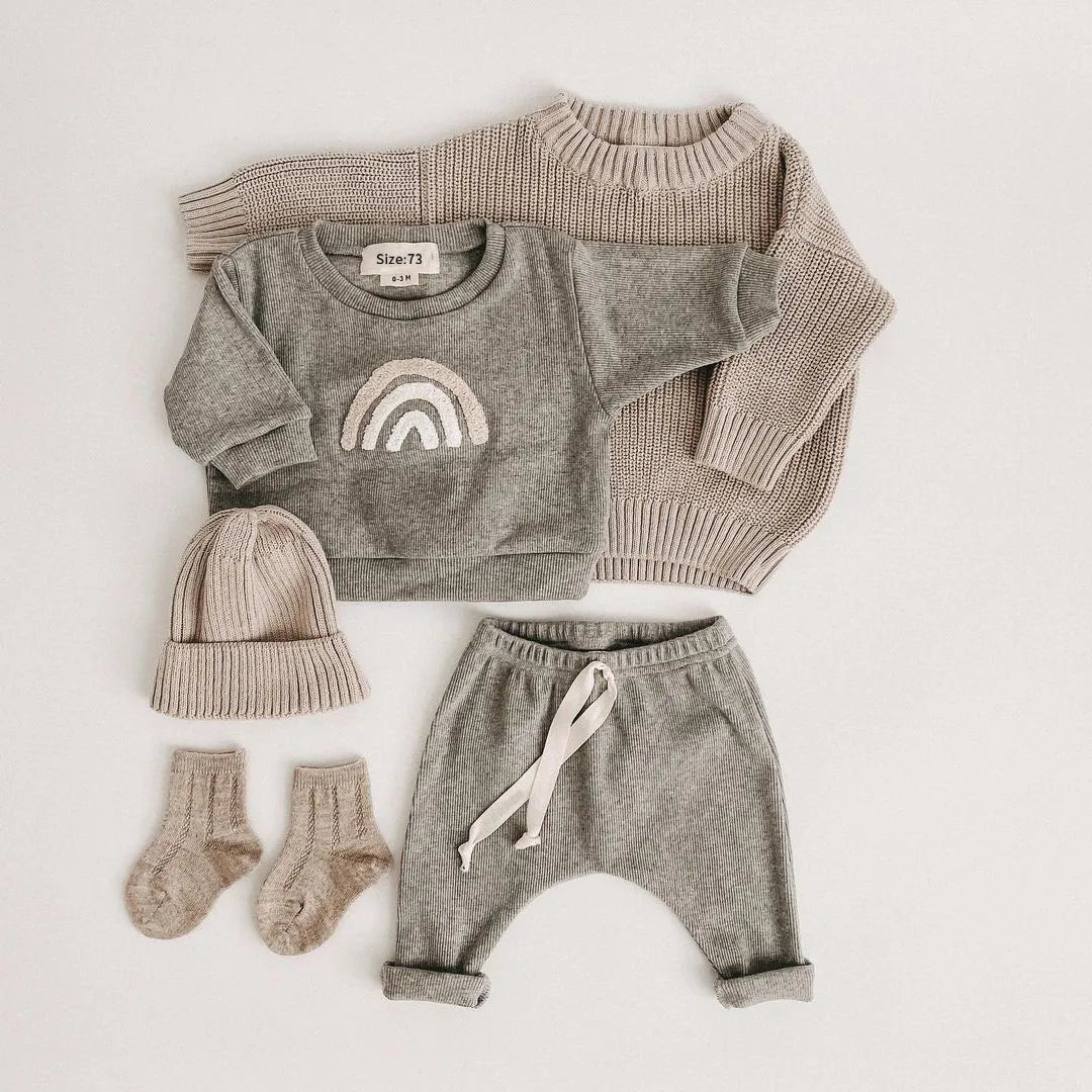Spring Autumn Baby Boy Girls Clothes Cotton Girl Clothing Sets AliExpress