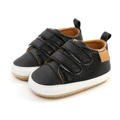 Baby Shoes Boy Girl PU Leather Causal Non-slip Soft Sole Infant Kids AliExpress