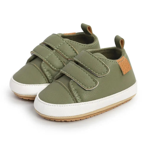 Baby Shoes Boy Girl PU Leather Causal Non-slip Soft Sole Infant Kids AliExpress