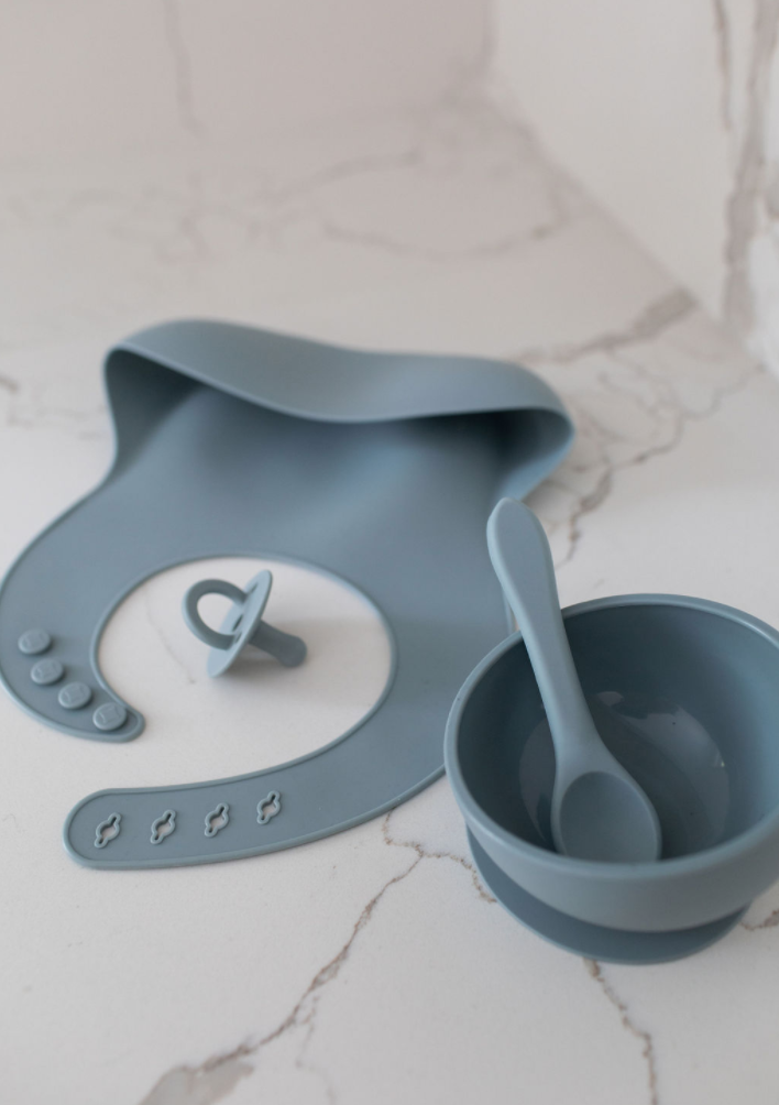 Azul | Silicone Bib Set Salmon Eros
