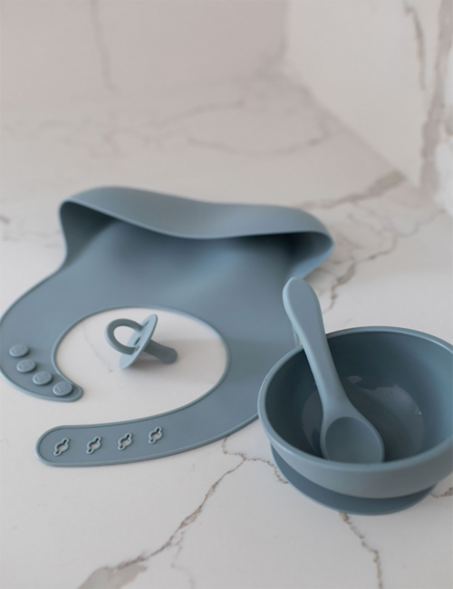 Azul | Silicone Bib Set Salmon Eros