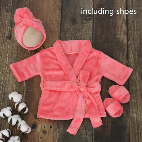 Baby Bathrobe Clothing Soft Fleece