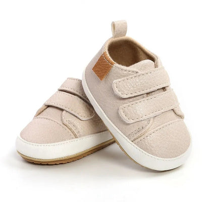 Baby Shoes Boy Girl PU Leather Causal Non-slip Soft Sole Infant Kids AliExpress