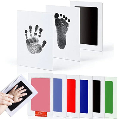Safe Non-toxic Baby Footprints Handprint No Touch Skin Inkless Ink AliExpress