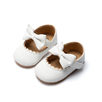 Meckior 2024 New Baby Girls Shoes Bowknot Party Dress First Walker AliExpress