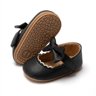 Meckior 2024 New Baby Girls Shoes Bowknot Party Dress First Walker AliExpress