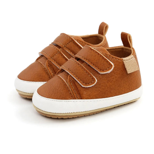 Baby Shoes Boy Girl PU Leather Causal Non-slip Soft Sole Infant Kids AliExpress