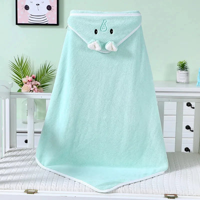 Newborn Hooded Soft Towel Blanket