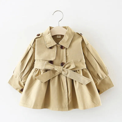 Fashion Baby Trench Coat Cotton Autumn Spring Baby Girl Clothes Kids AliExpress