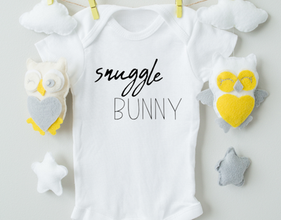 Snuggle Bunny Cotton Baby Bodysuit Amber Amymone