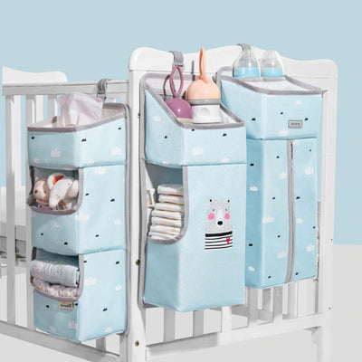 Baby Diaper Caddy with Dividers Maroon Chronos