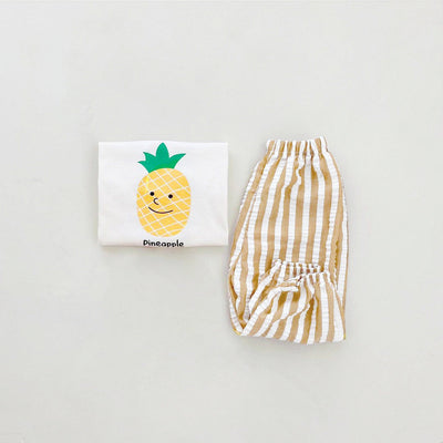 Baby Unisex Fruit Pattern