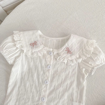 Summer Hot Selling Baby Kids Girls Sleeveless Dots Pattern Strap Chocolate Lily