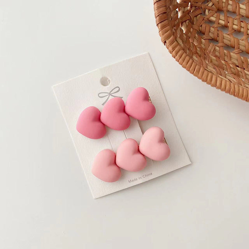 Sweet Pink Collection: Versatile Heart Clip With Adorable Bow, Perfect Chocolate Lily