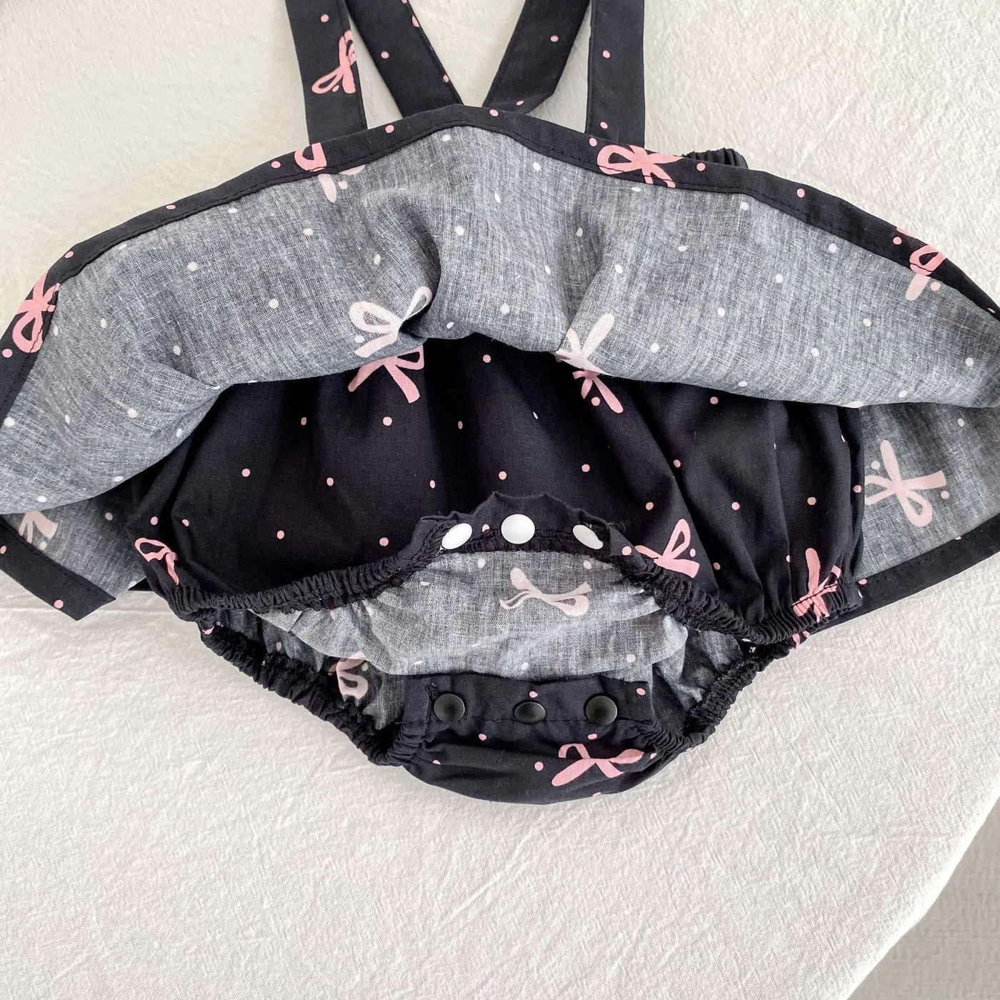 Summer Hot Selling Baby Kids Girls Sleeveless Dots Pattern Strap Chocolate Lily