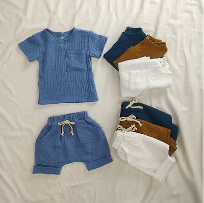 Baby Kids Short Sleeves